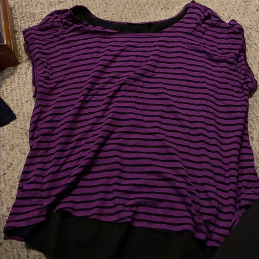 Purple and black too